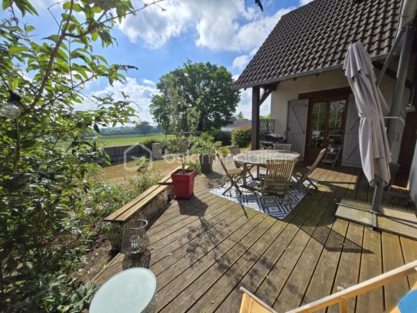 Magnifique Pavillon sur sous-sol de 177m² à Marzy

Exclusif chez BSK Immobilier!!!

Dans le village très prisé de Marzy,  situé proche de toutes les écoles,  les commerces et les commodités, nous vous présentons ce magnifique pavillon élevé sur sous sol construit en 1984, d'une superficie habitable de 177m², comprenant 5 pièces dont salon séjour avec cheminée, cuisine indépendante aménagée et équipée, wc, salle de bain, 2 chambres au rez-de-chaussée, grand palier, dressing, 2 chambres, wc et salle d'eau à l'étage, cellier, cave, buanderie aménagée, grand garage de28m², terrasses et dépendance de jardin, le tout sur un beau terrain d'environ 1000m², arboré, entretenu et entièrement clos avec une vue imprenable sur la campagne Nivernaise .

Au rez-de-chaussée, ce pavillon propose une spacieuse entrée ainsi qu'un dégagement qui dessert toutes les pièces de la maison notamment un grand salon séjour de 32 m², pièce de vie lumineuse qui propose un insert de cheminée, pour de belles soirées au coin du feu, ainsi que deux belles portes fenêtres qui donne sur une grande terrasse en bois.
Le dégagement dessert une grande cuisine indépendante, aménagée et équipée de 23m².
Le rez-de-chaussée se complète de 2 chambres de 11 et 15m², une salle de bain et un wc indépendant.

De la cuisine, un escalier mène à l'étage, dont le grand palier de 25m², dessert deux chambres de 16 et 21m², la plus grande offrant un espace dressing.
L'étage se complète d'une salle d'eau avec wc,, d'un grand dressing et d'une pièce de rangement .

Au sous sol, ce pavillon propose un espace buanderie de 16m², un cellier de 15m², une pièce de rangement de 13m², un atelier de 20m², une cave, ainsi qu'un grand garage de 27m² avec porte de garage motorisée.

Tous les sols de cette maison sont en carrelage (Salon séjour, cuisine, salle de bain, wc, buanderie cellier, véranda, garage) mais aussi en parquet (palier et chambres), elle est composée d'un chauffage au bois (insert) ou électrique, d'une isolation double vitrage PVC imitation bois, ainsi que de volets bois standards.
Ce pavillon dispose de combles parfaitement isolés et d'une toiture en tuiles mécaniques bétons en très bon état.

Côté terrain, cette maison dispose d'un portail motorisé avec console d'accueil , d'une parcelle d'environ 1000 m² de terrain sans vis à vis entièrement clôturée, arborée et très bien entretenue, d'une terrasse en bois qui propose une vue imprenable sur la campagne Nivernaise,  de deux autres terrasses dont une sous appentis, ainsi que d'une dépendnace de jardin,
Côté assainissement, ce pavillon dispose du tout à l'égout conforme.
Il dispose de la fibre internet

Les plus de cette maison :
Sa proximité de toutes les commodités, des commerces et des écoles. La qualité générale du bien parfaitement entretenu avec des grands volumes de pièces dont son salon séjour, sa cuisine indépendante aménagée et équipée, ses 4 chambres et ses 2 salles de bains, sa buanderie aménagée, son garage, ses extérieurs et ses terrasses, son terrain parfaitement entretenu, arboré et totalement clôturé.

Des photos supplémentaires sont disponibles sur BSK IMMOBILIER > Nos conseillers > Olivier FRESLON
Pour tout renseignement complémentaire ou pour une visite, contactez moi au 07.62.78.13.13.

Idéale pour une grande famille, cette maison est un vrai coup de cœur, une opportunité à saisir!!!