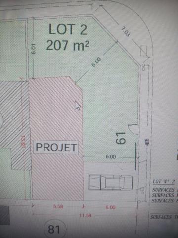 Terrain à bâtir (198 m²) ? Secteur recherché