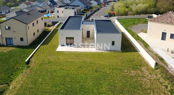 Maison Nevers, 4 chambres, plain pied, construite en 2024, climatisation réversible, garage, 2H30 de Paris