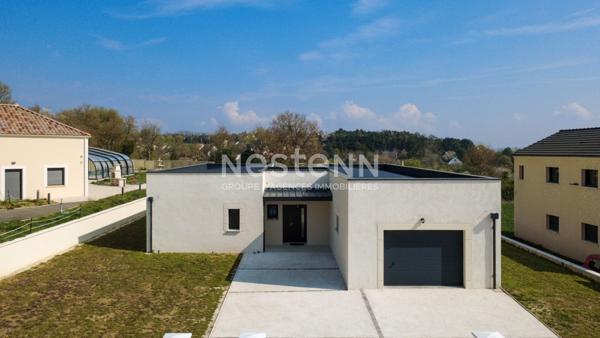 Maison Nevers, 4 chambres, plain pied, construite en 2024, climatisation réversible, garage, 2H30 de Paris