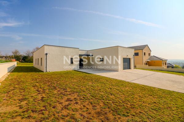 Maison Nevers, 4 chambres, plain pied, construite en 2024, climatisation réversible, garage, 2H30 de Paris