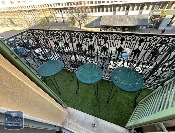 Appartement à louer 1 pièce 18.01m²