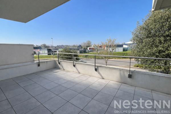 Appartement deux chambres, terrasse, parking