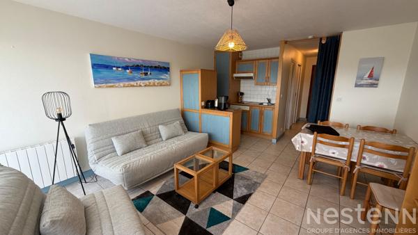 Quiberon - Studio meublé avec une cave, proche de Port Haliguen.
