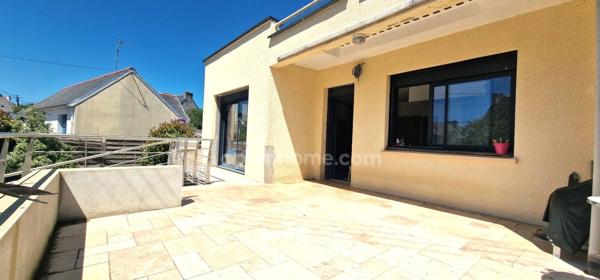 A vendre Bretagne-Finistère sud-Tréboul-Maison-sous-sol-garage-jardin