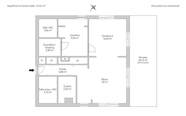 Appartement Paris 17 e - TERNES