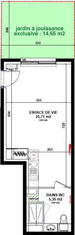 GRAND T1 RECENT AU COEUR DE CRAPONNE Détails des diagnostics énergétiques