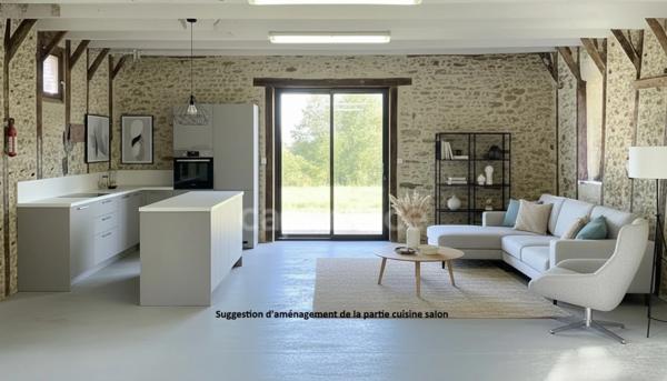 Grange à finir de rénover - Saint constant - Fournoulès (15)