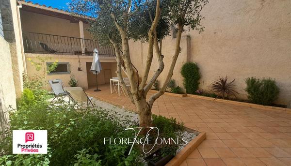 Maison de village avec patio à Villegailhenc 74m2