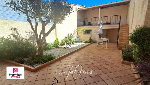 Maison de village avec patio à Villegailhenc 74m2