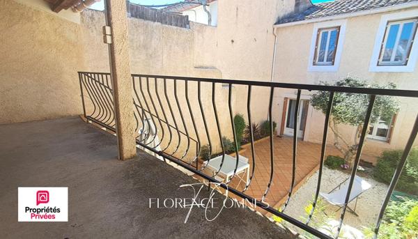 Maison de village avec patio à Villegailhenc 74m2