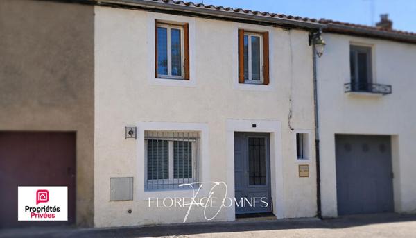 Maison de village avec patio à Villegailhenc 74m2