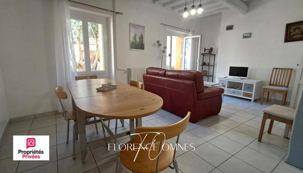Maison de village avec patio à Villegailhenc 74m2