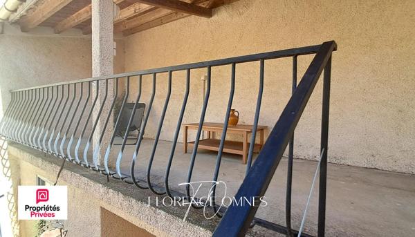 Maison de village avec patio à Villegailhenc 74m2