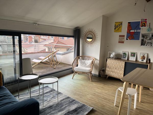 Duplex terrasse vue magnifique