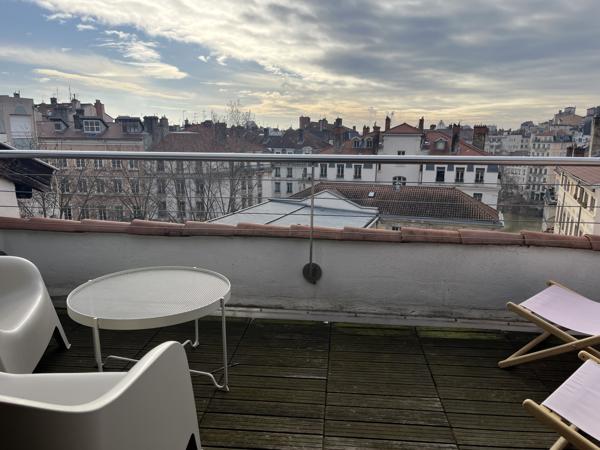 Duplex terrasse vue magnifique