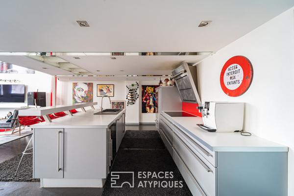 Loft dans un ancien atelier de couture