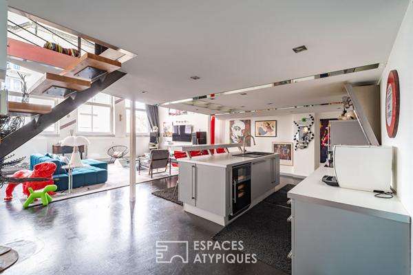 Loft dans un ancien atelier de couture