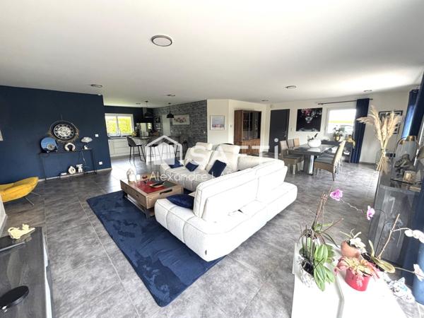 Maison de plain pied, trois chambres à 10 min de Lisieux