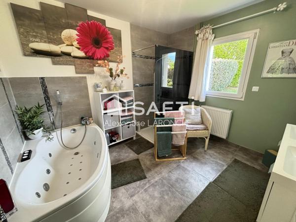 Maison de plain pied, trois chambres à 10 min de Lisieux