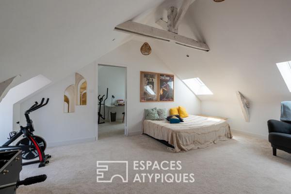 Maison de ville rénovée avec soin et jardin