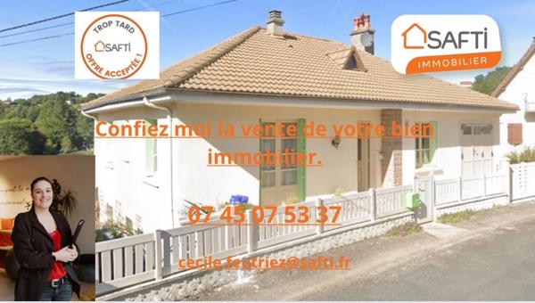 Maison en excellent état sur les hauteurs de Tulle