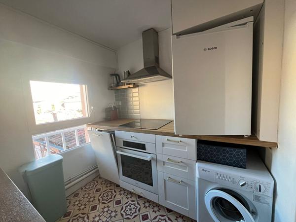 À louer ; T2 meublé ; Quartier Matabiau, Toulouse