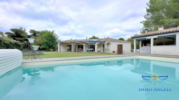 Prades le lez (34), Villa 140m2, 5 chambres, piscine, garage double, au calme.