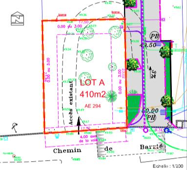 Cabannes (13440) Terrain à vendre - Libre constructeur - terrain à batir Terrain Constructible - Cabannes