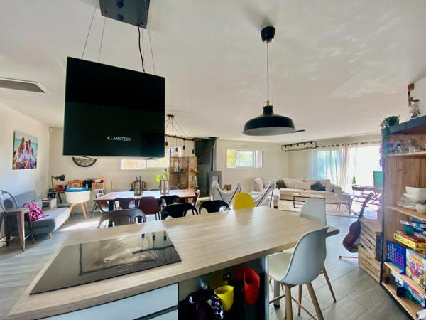 Maison plain pied 5 chambres 150m2