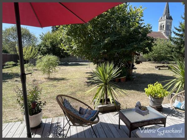 Maison en bois 2 chambres+ bureau sur terrain de 1489 m²