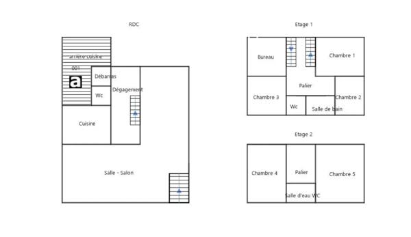 Coudray-Monceaux – maison avec terrasse et jardin-proche RER D et écoles