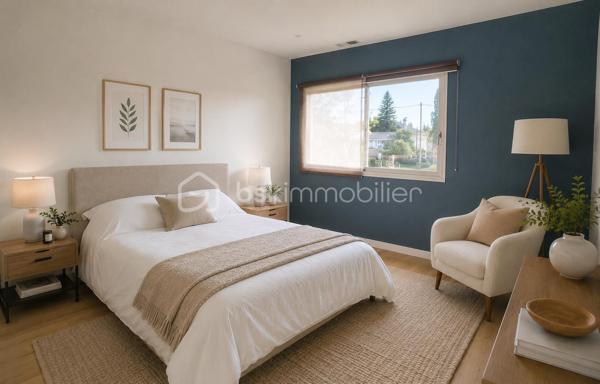 SAINT-BRÈS – VILLA FAMILIALE DE 195 M² – PISCINE – DOUBLE GARAGE

À seulement 5 minutes de Baillargues et à proximité immédiate de Montpellier, découvrez cette superbe villa contemporaine de 195 m² offrant un cadre de vie privilégié où volumes généreux, luminosité et prestations de qualité se conjuguent à la perfection.

Implantée sur un terrain paysagé d'environ 800 m², cette propriété séduit dès les premiers instants par ses espaces de vie remarquablement pensés pour le confort de toute la famille.

Le rez-de-chaussée s'articule autour d'une magnifique pièce de vie de plus de 75 m², baignée de lumière grâce à ses larges ouvertures. Cet espace convivial accueille un vaste salon, une salle à manger ainsi qu'une élégante cuisine ouverte entièrement équipée, idéale pour recevoir et partager des moments privilégiés.

Toujours de plain-pied, la maison dispose de deux chambres confortables, d'un bureau-bibliothèque, d'une salle d'eau, d'un WC indépendant ainsi que d'une buanderie parfaitement aménagée.

À l'étage, un superbe espace ouvert offre de nombreuses possibilités d'aménagement selon vos envies : bureau de télétravail, bibliothèque, salon privé, espace détente ou salle de jeux. Véritable pièce de vie supplémentaire, il apporte caractère et modularité à l'ensemble.

Cet espace dessert deux magnifiques suites. La première  bénéficie de sa propre salle d'eau. La seconde constitue une véritable suite parentale avec dressing sur mesure et salle de bains raffinée équipée d'une douche à l'italienne, d'une baignoire et de toilettes privatives.

À l'extérieur, tout est réuni pour profiter pleinement des beaux jours. Le jardin soigneusement aménagé accueille une belle piscine, un espace pool house et plusieurs espaces de détente propices aux moments de convivialité en famille ou entre amis.

Une pièce annexe indépendante complète ce bien rare. Elle pourra aisément accueillir un bureau professionnel, une activité libérale, un atelier créatif, une salle de sport ou tout autre projet nécessitant un espace dédié.

Les prestations sont à la hauteur des lieux : double garage, baies vitrées aluminium, matériaux de qualité et excellente performance énergétique avec un classement DPE B. Climatisation gainée suites et salon RDC

Située dans un environnement résidentiel calme et recherché, à proximité des écoles, commerces, services et principaux axes de communication, cette propriété offre un équilibre idéal entre sérénité, confort moderne et accessibilité.

Une villa aux volumes rares, pensée pour répondre aux attentes des familles d'aujourd'hui et aux nouveaux modes de vie, où chacun trouvera naturellement sa place. Travaux à prévoir pour la plage de Piscine.

J'utilise l'Intelligence Artificielle pour vous proposer des projections d'aménagement.

À découvrir sans tarder.