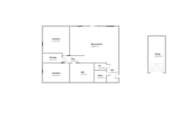 SAINT-TROPEZ – APPARTEMENT DE 3 PIÈCES – JARDIN