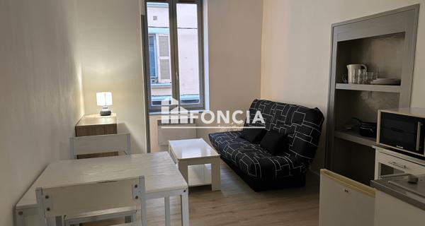 Location Studio meublé 17.82 m² - Voiron 38500
