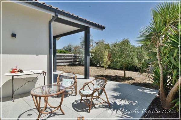 Maison de plein pieds de type 5 à Linxe avec vue