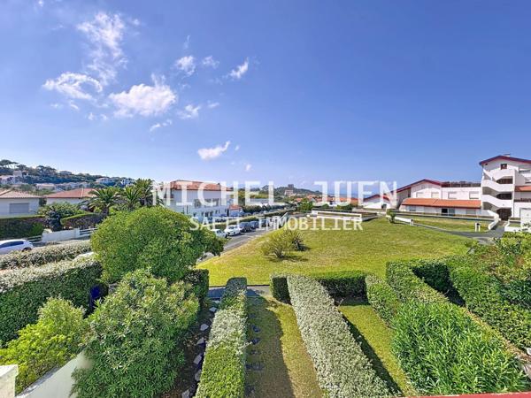 Studio avec terrasse plein sud et vue océan – Biarritz Milady