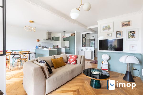 Appartement T4 avec grande terrasse, au calme absolu - parking