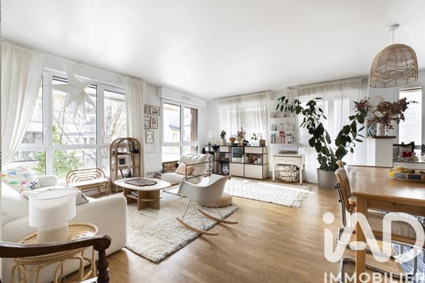 Appartement à vendre 4 pièces 87,61 m² Boulogne-Billancourt