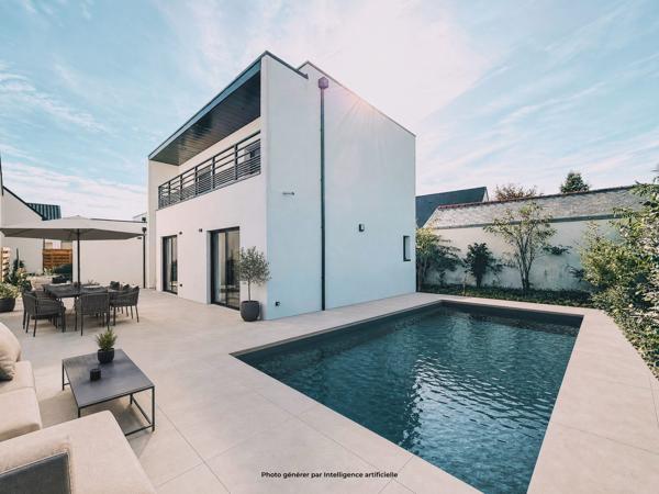 Brissac - Maison familiale - 4 chambres - 338 m² de surface extérieur