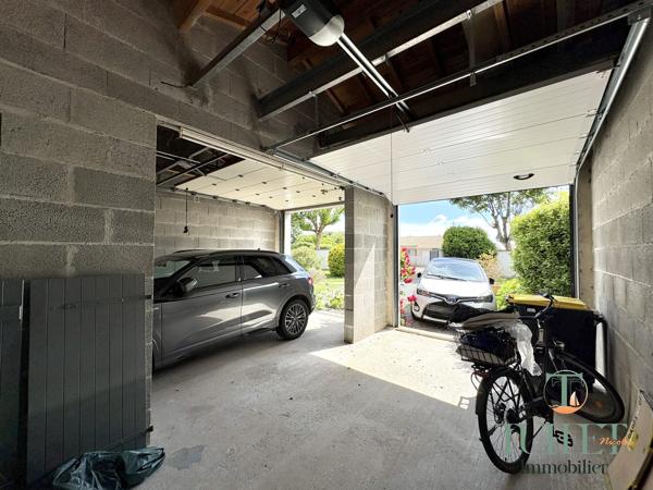 VASTE MAISON RENOVEE 4 CHAMBRES + GARAGE DOUBLE + JARDIN CLOS PAYSAGER