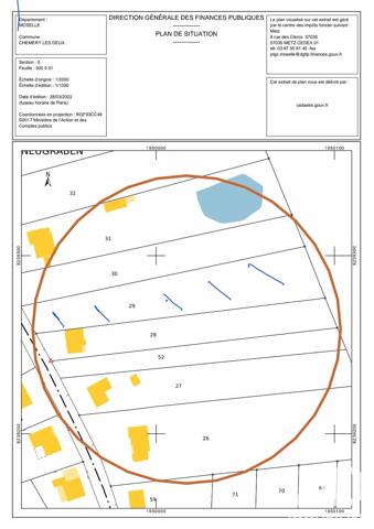 Terrain à vendre 3 799 m² Chémery-les-Deux
