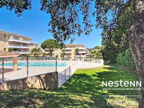 Domaine de la Baie à Cavalaire-sur-Mer - T2 47 m²  avec cave et stationnement