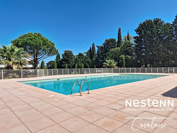 Domaine de la Baie à Cavalaire-sur-Mer - T2 47 m²  avec cave et stationnement