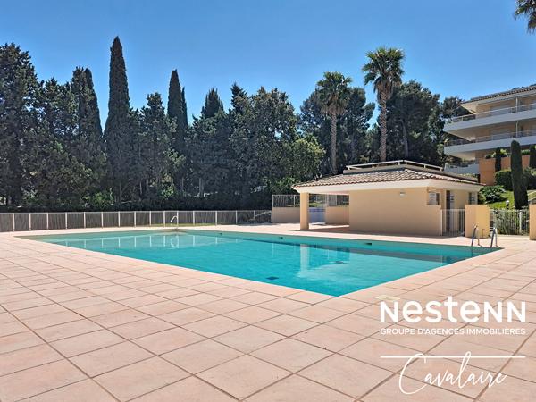Domaine de la Baie à Cavalaire-sur-Mer - T2 47 m²  avec cave et stationnement