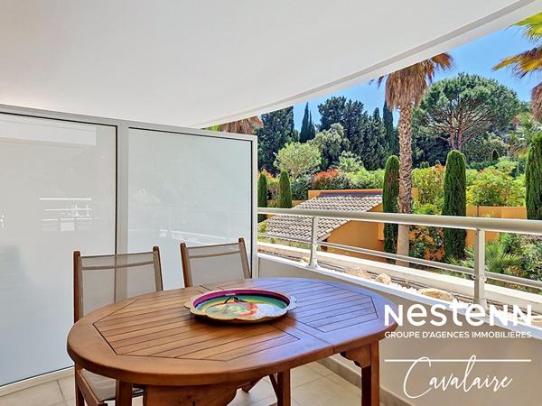 Domaine de la Baie à Cavalaire-sur-Mer - T2 47 m²  avec cave et stationnement