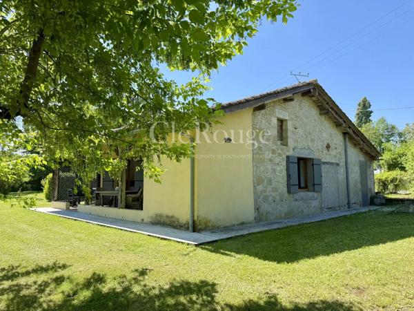 Duras - Maison de campagne de 3 chambres avec gîte séparé de 2 chambres, sur un terrain de 7000m²