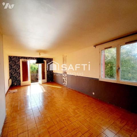 Pavillon de type: T4 dont 3 chambres