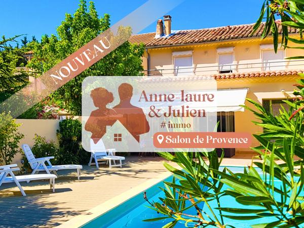 Salon-de-Provence (13300) Maison centre ville 5 chambres, double garage et piscine