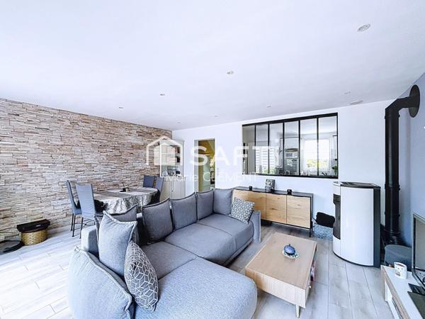 Maison Familiale individuelle de 96 m2 avec terrain de 407 m2 et garage